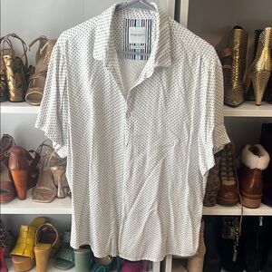 Denim & Flower Men's Shirt